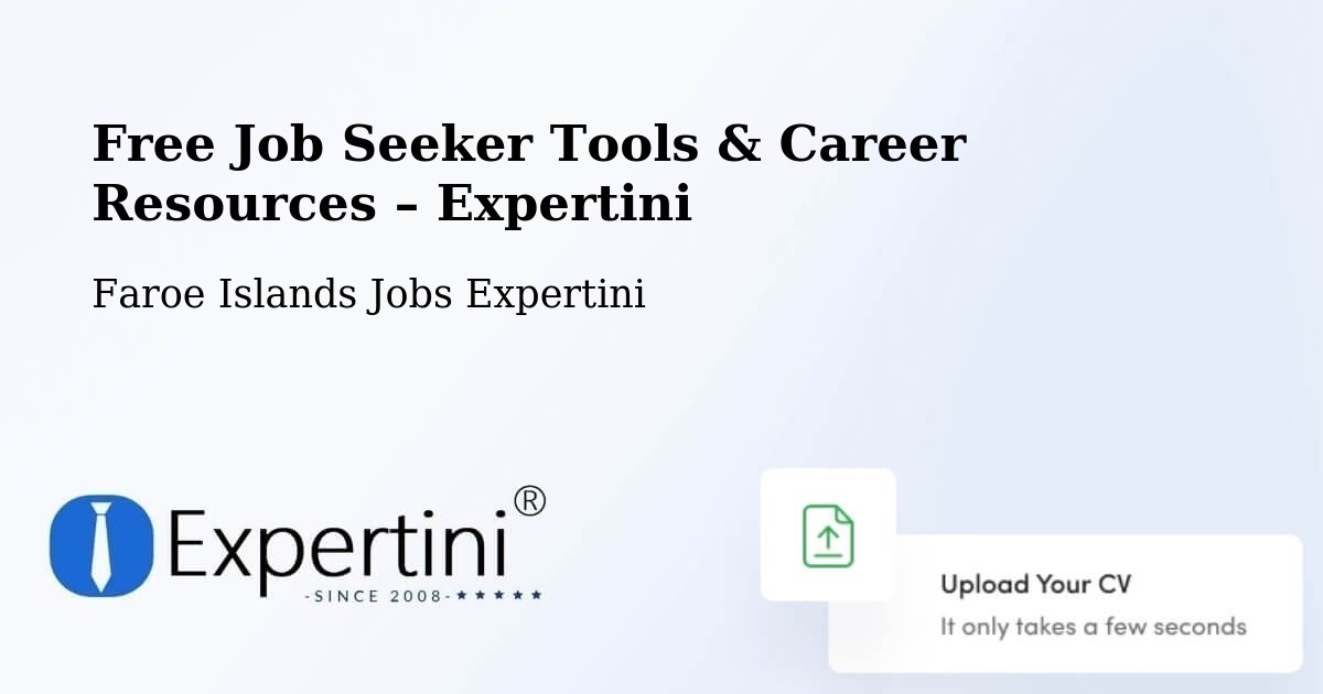 Free Job Seeker Tools & Career Resources – Kirkja - Kirkja, Faroe Islands Jobs Expertini