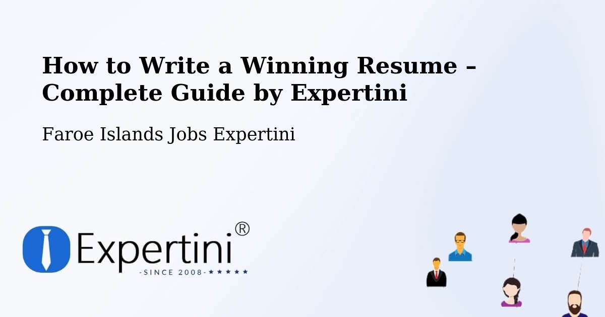Resume Writing Guide for Job Seekers – Kirkja - Kirkja, Faroe Islands Jobs Expertini